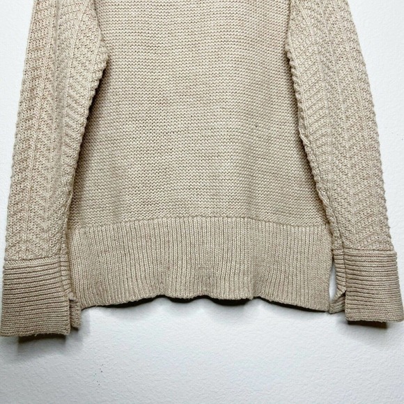 H&M Tan Longer Length Multi Knit Sweater - Picture 8 of 9